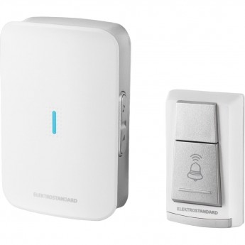 Беспроводной дверной звонок ELEKTROSTANDARD DBQ19M WL 36M IP44 белый Беспроводной дверной звонок ELEKTROSTANDARD DBQ19M WL 36M IP44 белый