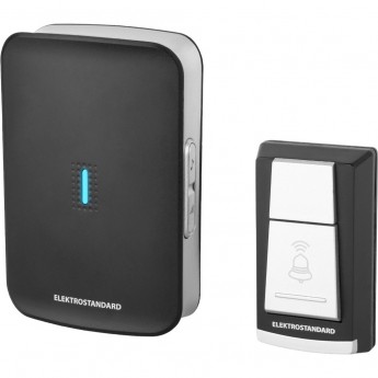 Беспроводной дверной звонок ELEKTROSTANDARD DBQ19M WL 36M IP44 черный Беспроводной дверной звонок ELEKTROSTANDARD DBQ19M WL 36M IP44 черный