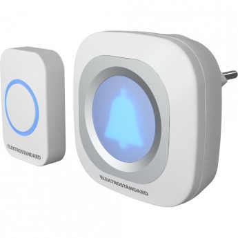 Беспроводной дверной звонок ELEKTROSTANDARD DBQ25M IP44 белый Беспроводной дверной звонок ELEKTROSTANDARD DBQ25M IP44 белый