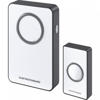 Беспроводной дверной звонок ELEKTROSTANDARD IP20 DBQ27M WL белый Беспроводной дверной звонок ELEKTROSTANDARD IP20 DBQ27M WL белый