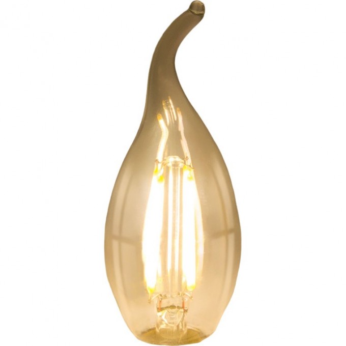 Филаментная светодиодная лампа Свеча на ветру ELEKTROSTANDARD BLE1429 C35 9W 4200K E14 CW35 прозрачный a050139