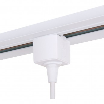 Коннектор ELEKTROSTANDARD для однофазного шинопровода белый 85121/00/