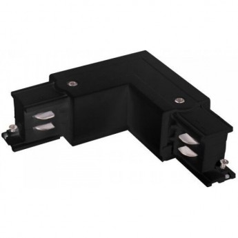 Коннектор ELEKTROSTANDARD угловой для трехфазного шинопровода (черный) 85110/00