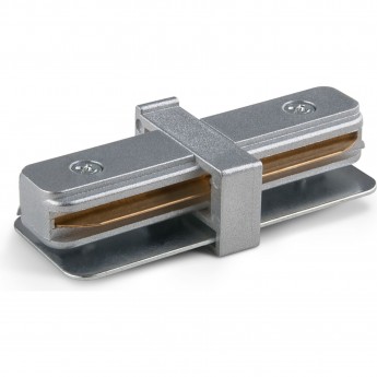 Коннектор прямой для однофазного шинопровода ELEKTROSTANDARD TRC-1-1-I-CH серебристый