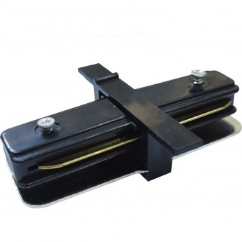 Коннектор прямой для однофазного встраиваемого шинопровода ELEKTROSTANDARD TRCM-1-I-WH черный