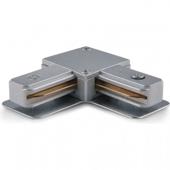 Коннектор угловой для однофазного шинопровода ELEKTROSTANDARD TRC-1-1-L-WH серебряный