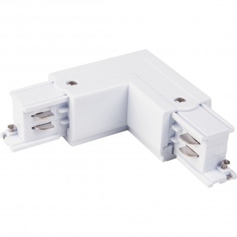 Коннектор угловой для трехфазного шинопровода ELEKTROSTANDARD TRC-1-3-L-WH белый