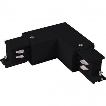 Коннектор угловой для трехфазного шинопровода ELEKTROSTANDARD TRC-1-3-L-WH черный