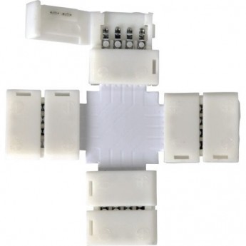 Коннектор X-образный для светодиодной ленты ELEKTROSTANDARD RGB (5 шт)