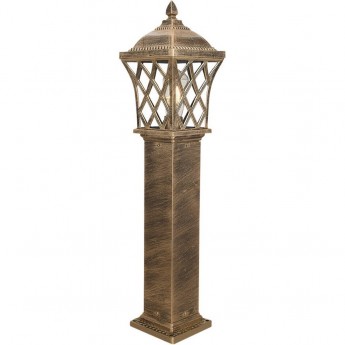 Ландшафтный светильник на столбе ELEKTROSTANDARD CASSIOPEYA F IP44 черное золото Ландшафтный светильник на столбе ELEKTROSTANDARD CASSIOPEYA F IP44 черное золото