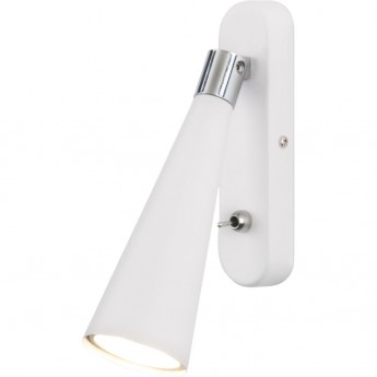 Настенный светильник ELEKTROSTANDARD HORN GU10 SW белый Настенный светильник ELEKTROSTANDARD HORN GU10 SW белый