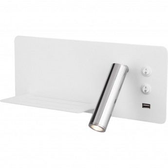 Настенный светодиодный светильник с USB ELEKTROSTANDARD FANT L LED (ЛЕВЫЙ) MRL LED 1113 белый Настенный светодиодный светильник с USB ELEKTROSTANDARD FANT L LED (ЛЕВЫЙ) MRL LED 1113 белый