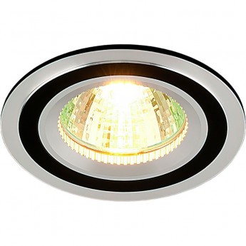 Светильник ELEKTROSTANDARD 5305 MR16 CH/BK хром/черный Светильник ELEKTROSTANDARD 5305 MR16 CH/BK хром/черный