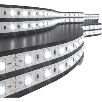 Светодиодная лента ELEKTROSTANDAR 24V 14,4W 60LED 5050 IP20 дневной белый 5м Светодиодная лента ELEKTROSTANDAR 24V 14,4W 60LED 5050 IP20 дневной белый 5м