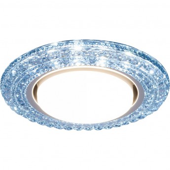 Точечный светильник со светодиодами ELEKTROSTANDARD 3030 GX53 BL синий Точечный светильник со светодиодами ELEKTROSTANDARD 3030 GX53 BL синий