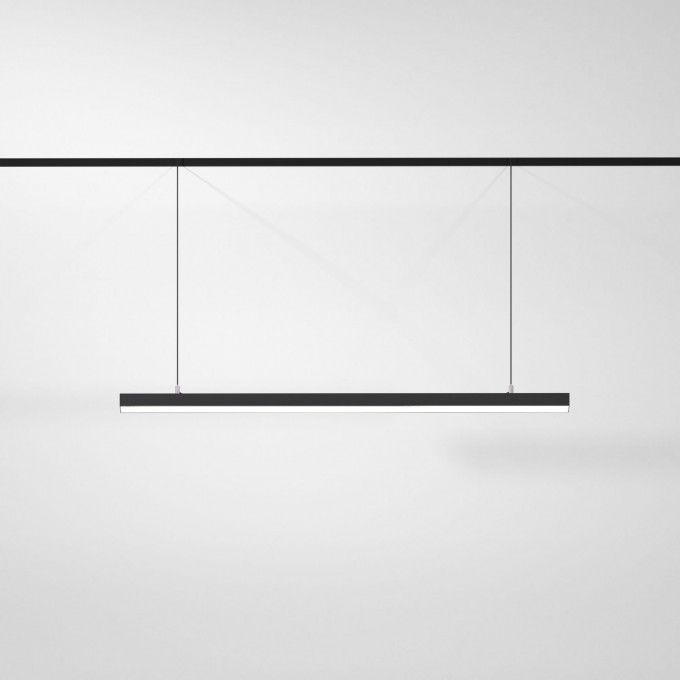 Трековый светильник ELEKTROSTANDARD Slim magnetic 30w 4000k milo (чёрный) 85105/01 a064802