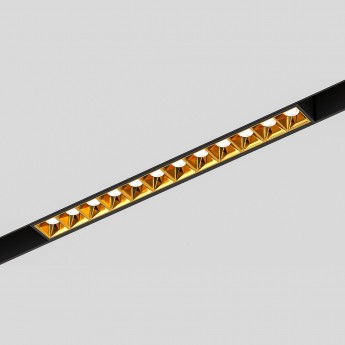 Трековый светильник ELEKTROSTANDARD Slim Magnetic 85103/01 12W 4000K Artas (чёрный/золото)