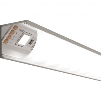 Угловой алюминиевый профиль для светодиодной ленты ELEKTROSTANDARD LL-2-ALP008 белый