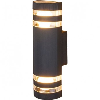 Уличный настенный светильник ELEKTROSTANDARD 1443 TECHNO черный Уличный настенный светильник ELEKTROSTANDARD 1443 TECHNO черный