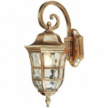 Уличный настенный светильник ELEKTROSTANDARD DORADO D черное золото Уличный настенный светильник ELEKTROSTANDARD DORADO D черное золото