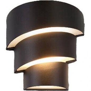 Уличный настенный светодиодный светильник ELEKTROSTANDARD TECHNO LED HELIX черный Уличный настенный светодиодный светильник ELEKTROSTANDARD TECHNO LED HELIX черный