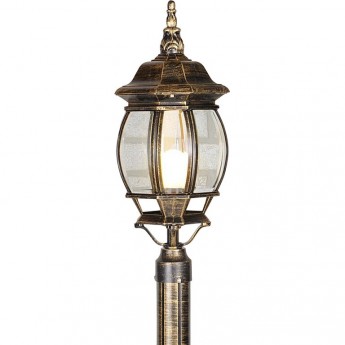 Уличный светильник ELEKTROSTANDARD 1043 черное золото 100W Уличный светильник ELEKTROSTANDARD 1043 черное золото 100W