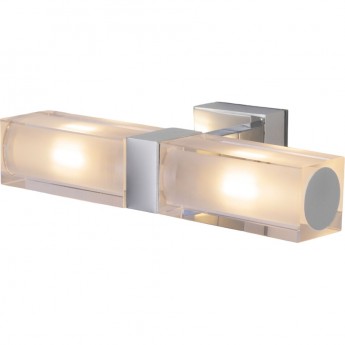 Влагостойкий настенный светильник ELEKTROSTANDARD DUPLEX 2X28W 1228 AL14 хром Влагостойкий настенный светильник ELEKTROSTANDARD DUPLEX 2X28W 1228 AL14 хром