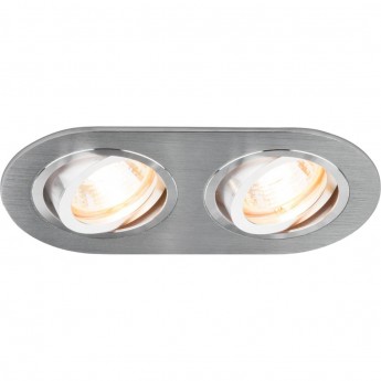 Встраиваемый потолочный точечный светильник ELEKTROSTANDARD 1061/2 MR16 WH серебряный Встраиваемый потолочный точечный светильник ELEKTROSTANDARD 1061/2 MR16 WH серебряный