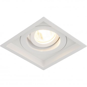 Встраиваемый потолочный точечный светильник ELEKTROSTANDARD 1071/1 MR16 WH белый Встраиваемый потолочный точечный светильник ELEKTROSTANDARD 1071/1 MR16 WH белый