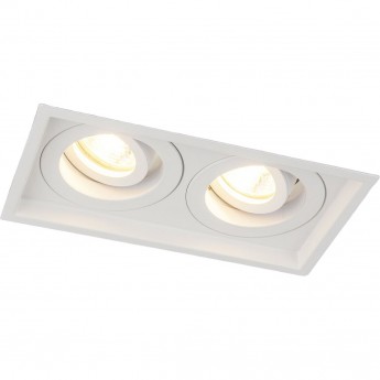 Встраиваемый потолочный точечный светильник ELEKTROSTANDARD 1071/2 MR16 WH белый Встраиваемый потолочный точечный светильник ELEKTROSTANDARD 1071/2 MR16 WH белый