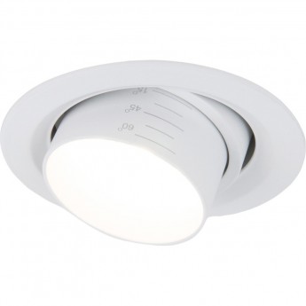 Встраиваемый светильник с регулировкой угла освещения ELEKTROSTANDARD 9920 LED 15W 4200K белый Встраиваемый светильник с регулировкой угла освещения ELEKTROSTANDARD 9920 LED 15W 4200K белый