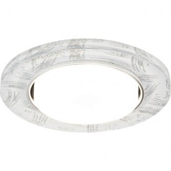 Встраиваемый точечный светильник ELEKTROSTANDARD 1062 GX53 WH/SL белый