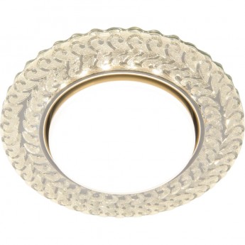 Встраиваемый точечный светильник с LED подсветкой ELEKTROSTANDARD 3027 GX53 CL прозрачный