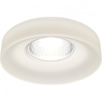 Встраиваемый точечный светодиодный светильник ELEKTROSTANDARD 15268/LED прозрачный