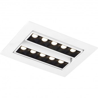 Встраиваемый точечный светодиодный светильник ELEKTROSTANDARD 9923 LED 20W 4200K белый/черный