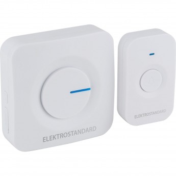 Звонок беспроводной ELEKTROSTANDARD 52M IP44 белый Звонок беспроводной ELEKTROSTANDARD 52M IP44 белый