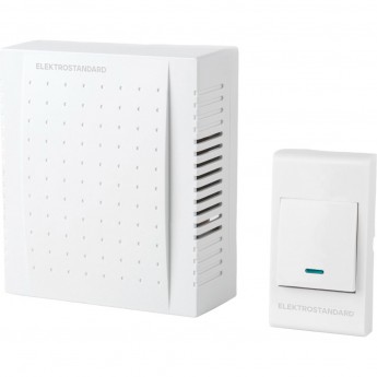 Звонок электромеханический ELEKTROSTANDARD 1M IP44 белый Звонок электромеханический ELEKTROSTANDARD 1M IP44 белый